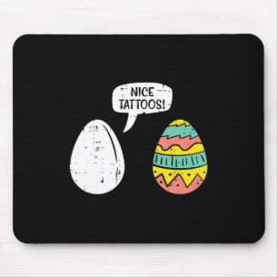 Paaseieren Leuke Tatoeages Grappige Jacht Mannen V Muismat
