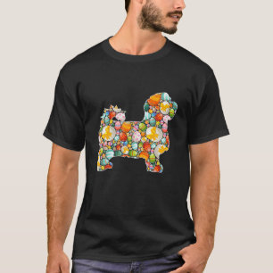 Paaseieren Maltese hond Paasdag Kinder Mannen Vrou T-shirt