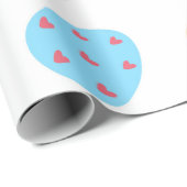 Paaseieren, Mannen Kinderen, paasvakantie Cadeaupapier (Rol Hoek)