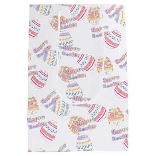 Paaseieren Medium Cadeauzakje (Achterkant)