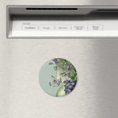  paaseieren met bloeiende paarse bloemen magneet (Insitu (Vaatwasser))