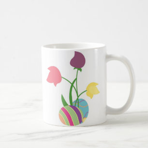 Paaseieren met de Bloemen van de Lente Koffiemok