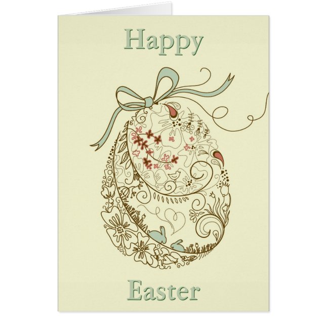 Paaseieren met Floral Elements (Voorkant)