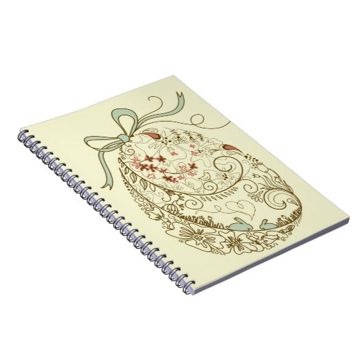 Paaseieren met Floral Elements Notitieboek (Rechterzijde)