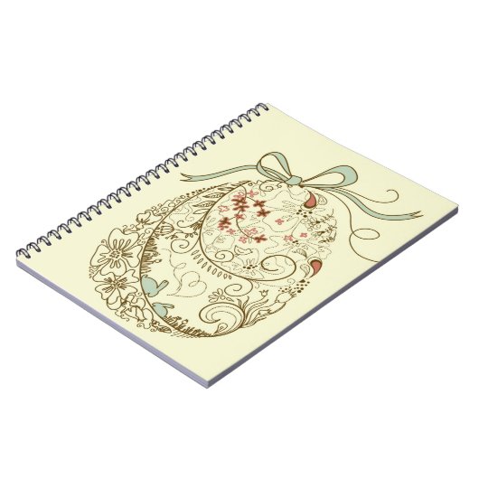 Paaseieren met Floral Elements Notitieboek (Linkerzijde)