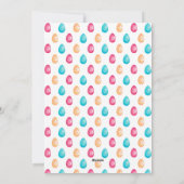 Paaseieren met foto-vakantiekaart feestdagenkaart (Achterkant)