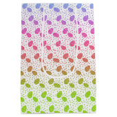 Paaseieren met gemiddeld cadeau medium cadeauzakje (Achterkant)