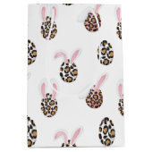 Paaseieren met gemiddeld cadeau medium cadeauzakje (Voorkant)