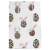 Paaseieren met gemiddeld cadeau medium cadeauzakje (Achterkant)