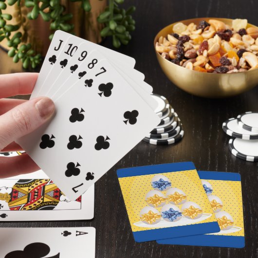 Paaseieren met kiemgaren pokerkaarten (Insitu)