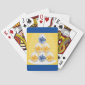 Paaseieren met kiemgaren pokerkaarten (Achterkant)