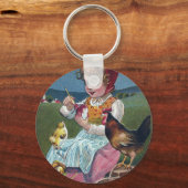  paaseieren met kippen sleutelhanger (Voorkant)