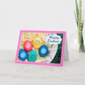 Paaseieren met sterren in het eBay-systeem voor in Kaart (Voorkant)