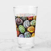 Paaseieren met titel glas (Achterkant)