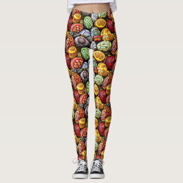 Paaseieren met titel leggings