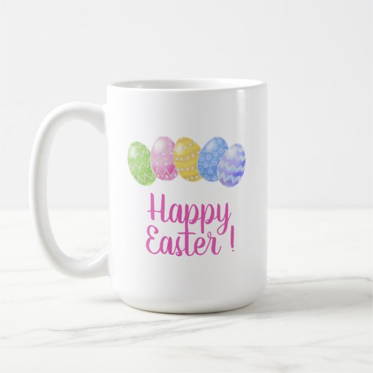 Paaseieren mok, cadeau voor happy easter, 15 oz ea koffiemok (Links)