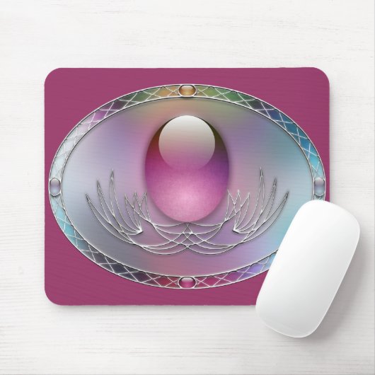 Paaseieren Mousepad Muismat (Met muis)
