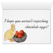 Paaseieren Nest Cute Yellow Ducking Waterverf (Binenzijde Horizontaal (Onderkant))