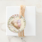 PaasEieren Nest | Gelukkig Pasen Bedankjes Labels (In situ)