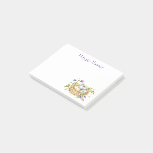 Paaseieren nest Post-it Notes (Schuin)