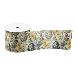 Paaseieren  nostalgisch patroon nr. 15 satijnen lint