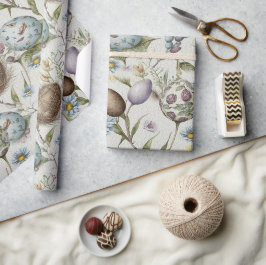 Paaseieren  nostalgisch patroon nr. 16 cadeaupapier