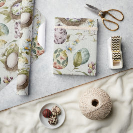 Paaseieren  nostalgisch patroon nr. 19 cadeaupapier