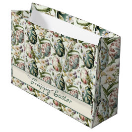 Paaseieren  nostalgisch patroon nr. 1 groot cadeauzakje