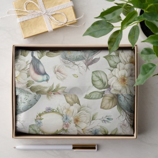 Paaseieren  nostalgisch patroon nr. 20 tissuepapier (Geschenk)