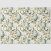 Paaseieren  nostalgisch patroon nr. 20 tissuepapier (Voorkant)