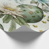 Paaseieren nostalgisch patroon nr. 2 cadeaupapier (Hoek)