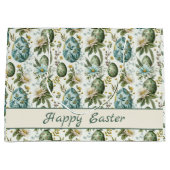 Paaseieren  nostalgisch patroon nr. 2 groot cadeauzakje (Voorkant)