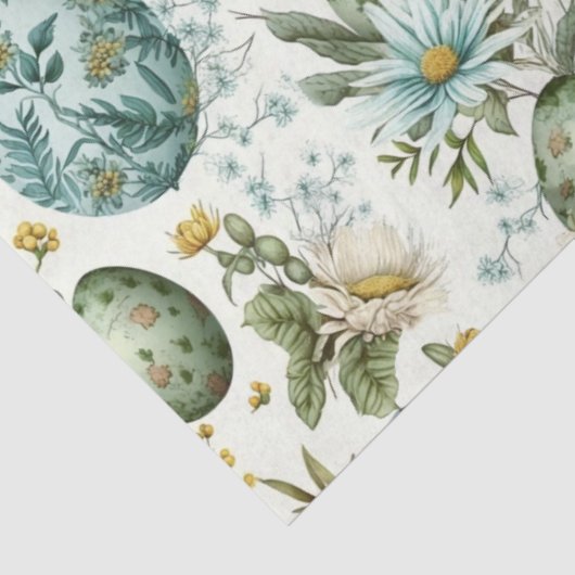 Paaseieren  nostalgisch patroon nr. 2 tissuepapier (Detail)