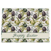 Paaseieren  nostalgisch patroon nr. 3 groot cadeauzakje (Voorkant)