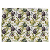 Paaseieren  nostalgisch patroon nr. 3 groot cadeauzakje (Achterkant)