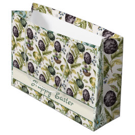 Paaseieren  nostalgisch patroon nr. 3 groot cadeauzakje