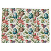 Paaseieren  nostalgisch patroon nr. 4 groot cadeauzakje (Achterkant)