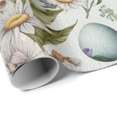 Paaseieren  nostalgisch patroon nr. 8 cadeaupapier (Rol Hoek)