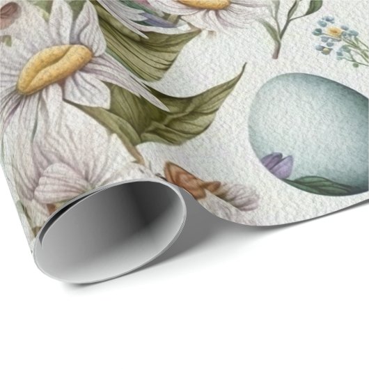 Paaseieren  nostalgisch patroon nr. 8 cadeaupapier (Rol Hoek)