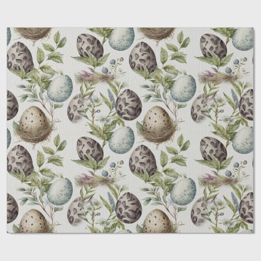 Paaseieren  nostalgisch patroon nr.9 cadeaupapier (Vlak)
