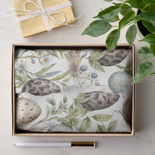 Paaseieren nostalgisch patroon nr.9 tissuepapier (Geschenk)