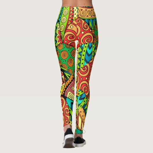 Paaseieren of dagelijkse Pop Mode Leggings (Achterkant)