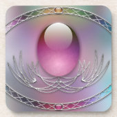 Paaseieren - Onderzetter van kurk (Voorkant)