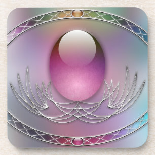 Paaseieren - Onderzetter van kurk