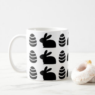 Paaseieren Paashaas Gelukkig Pasen Patroon Koffiemok