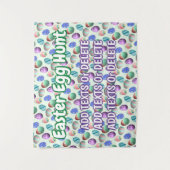 Paaseieren paasparelpasta wandkleed (Voorkant)