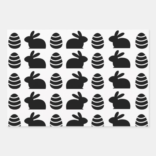 Paaseieren: paaspasta voor een gelukkig paaspatroo inpakpapier vel (Voorkant 3)