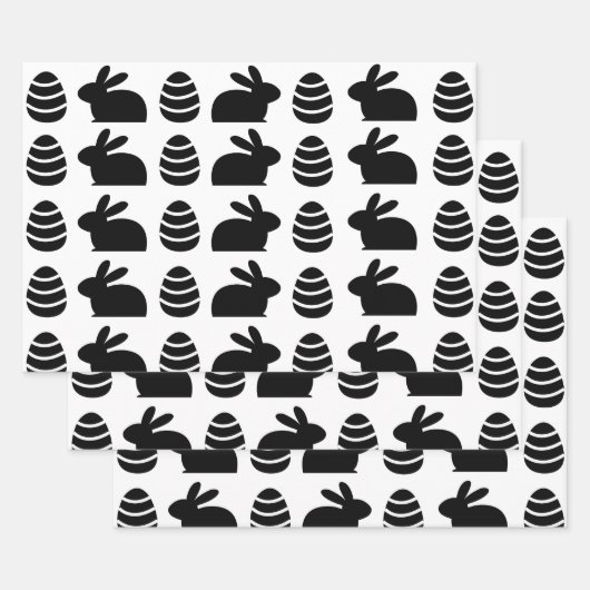 Paaseieren: paaspasta voor een gelukkig paaspatroo inpakpapier vel (Set)