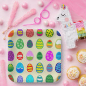 Paaseieren Papieren Bordje (Feest)