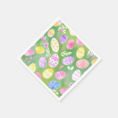 paaseieren | pastel Waterverf Egg Hunt Servet (Hoek)